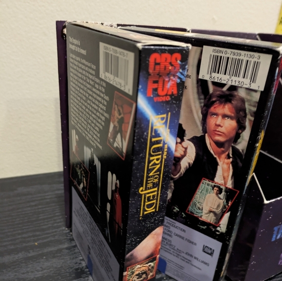 Star Wars Trilogy VHS Set by - Black - Picture 5 of 8